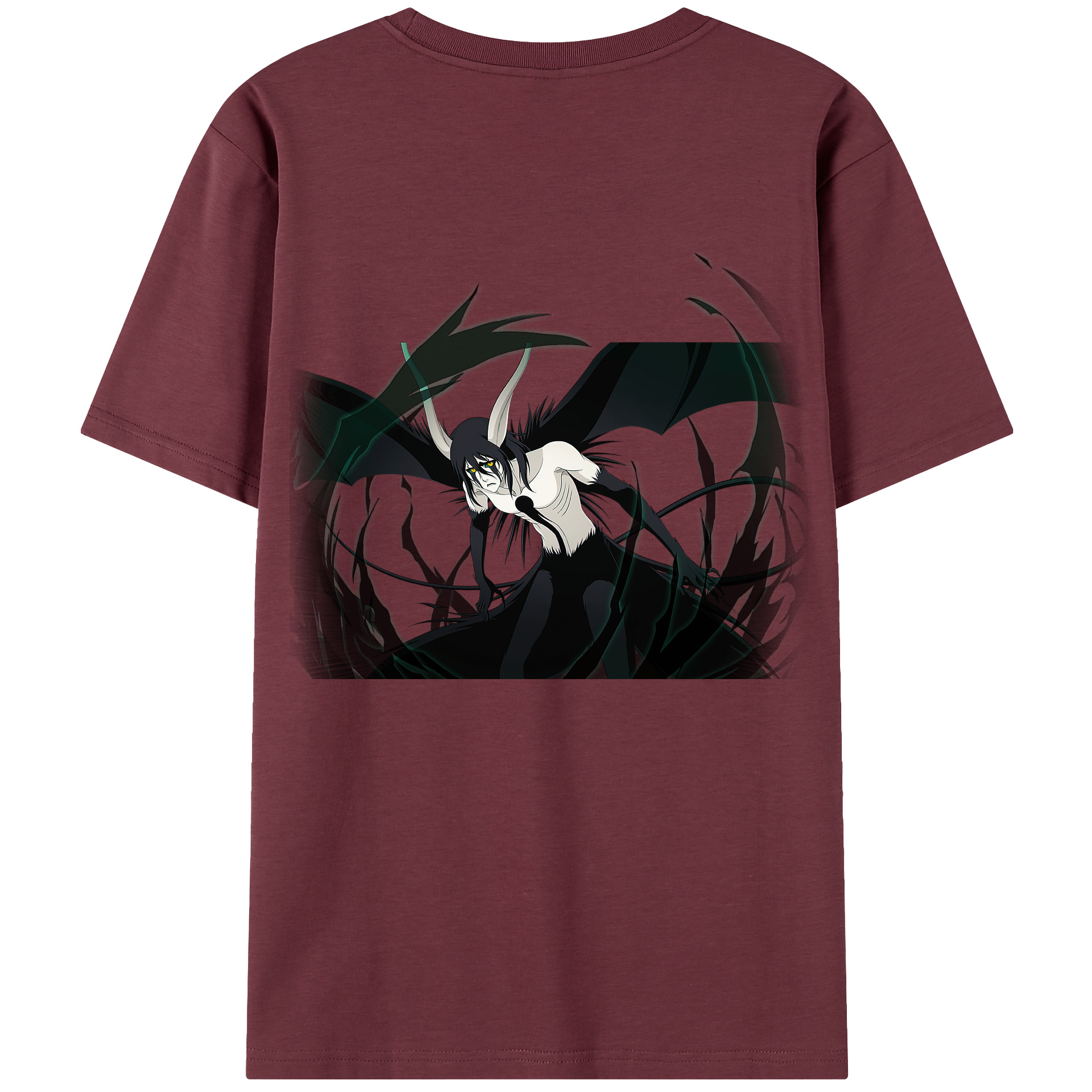 （画像用） ブリーチ ウルキオラ·シファー BLEACH Ulquiorra cifer 綿100％半袖Tシャツ（背面プリント）